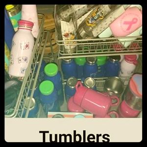 Brand new never used tumblers